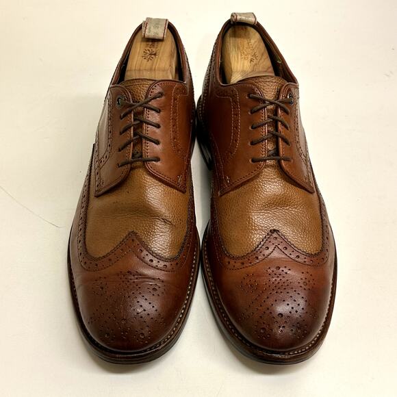 NEW HEELS Grenson x Rag & Bone Bedford Wingtip Derby Made in UK 10 / US 11 - Picture 1 of 16